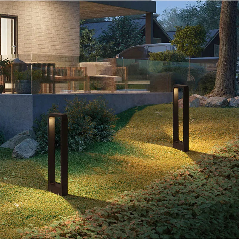 GroundRay – Wetterfeste LED Gartenleuchte Außen aus Aluminium für Wege