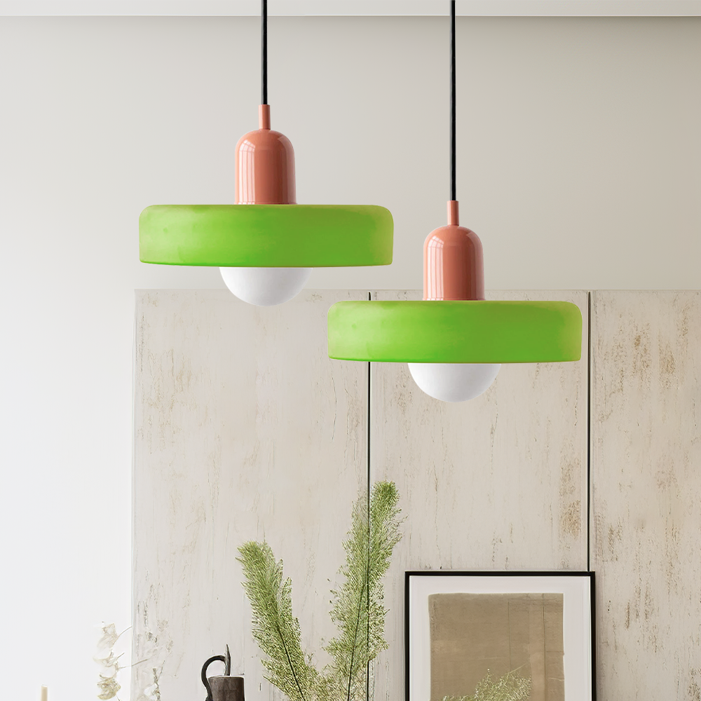 Variant image for Handgefertigte Deckenleuchte NordicGlass – Skandinavische Deckenlampe für Wohnzimmer und Schlafzimmer-13