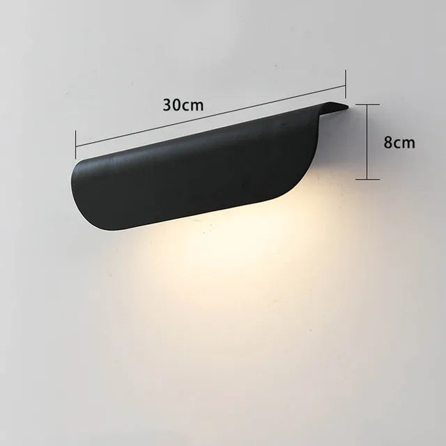 LumiCast – Aluminium LED Außenwandleuchte Wasserdicht für Terrasse & Garten