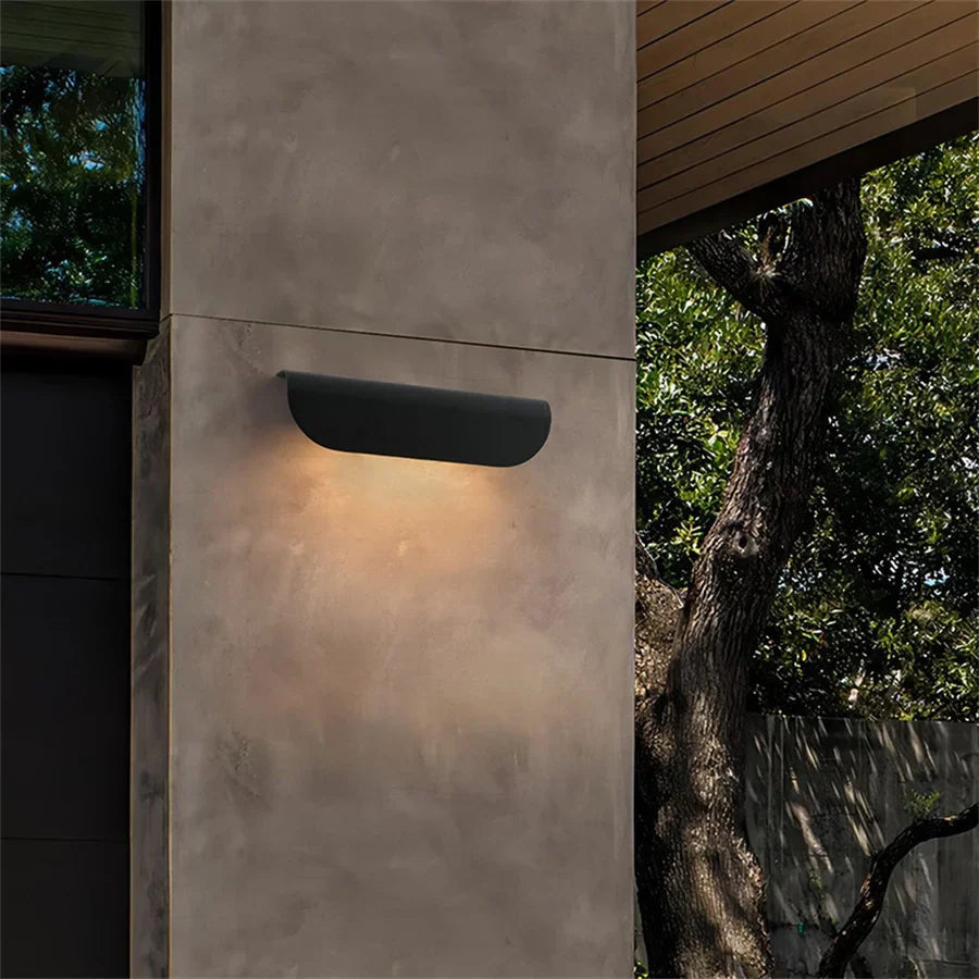 LumiCast – Aluminium LED Außenwandleuchte Wasserdicht für Terrasse & Garten