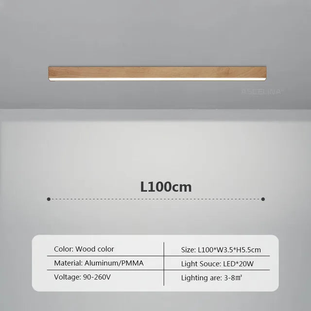 LED Deckenleuchte HarmonyBeam – Energieeffiziente Deckenlampe für Wohnzimmer, 60-120cm