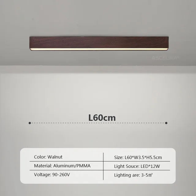 LED Deckenleuchte HarmonyBeam – Energieeffiziente Deckenlampe für Wohnzimmer, 60-120cm