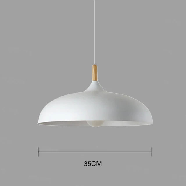 Variant image for LED Deckenleuchte aus Eiche – Skandinavisches Design für Wohnzimmer und Flur-9