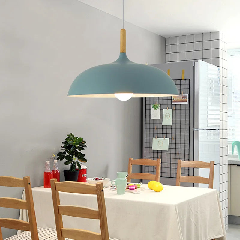 LED Deckenleuchte aus Eiche – Skandinavisches Design für Wohnzimmer und Flur