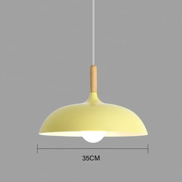Variant image for LED Deckenleuchte aus Eiche – Skandinavisches Design für Wohnzimmer und Flur-11