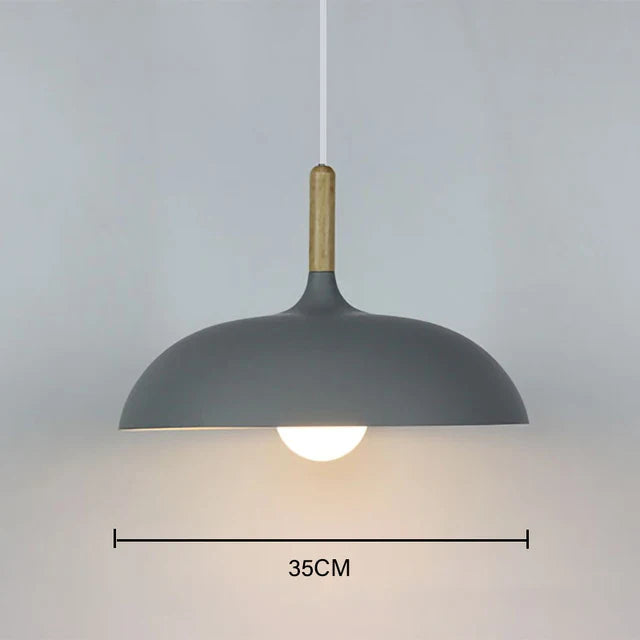 Variant image for LED Deckenleuchte aus Eiche – Skandinavisches Design für Wohnzimmer und Flur-13