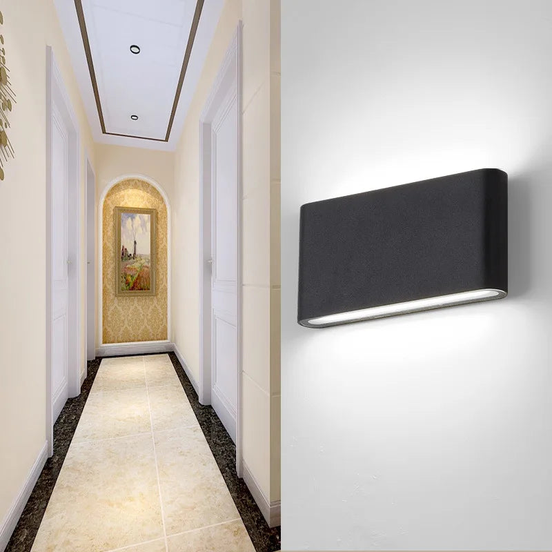 LumiWall – Wasserdichte LED Wandleuchte Außen Modern & Energiesparend