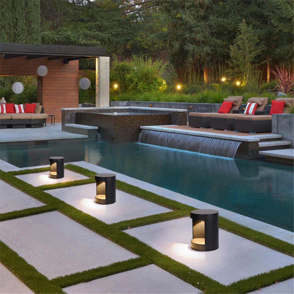 EcoGlow – Wasserdichte LED Außenlampe für Garten aus Robustem Material