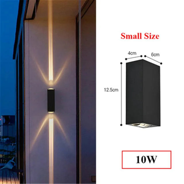 Variant image for Wasserdichte LED Außenlampe Spotlampe für Garten und Terrasse – Aluminium, IP54, 6W/10W/20W-8