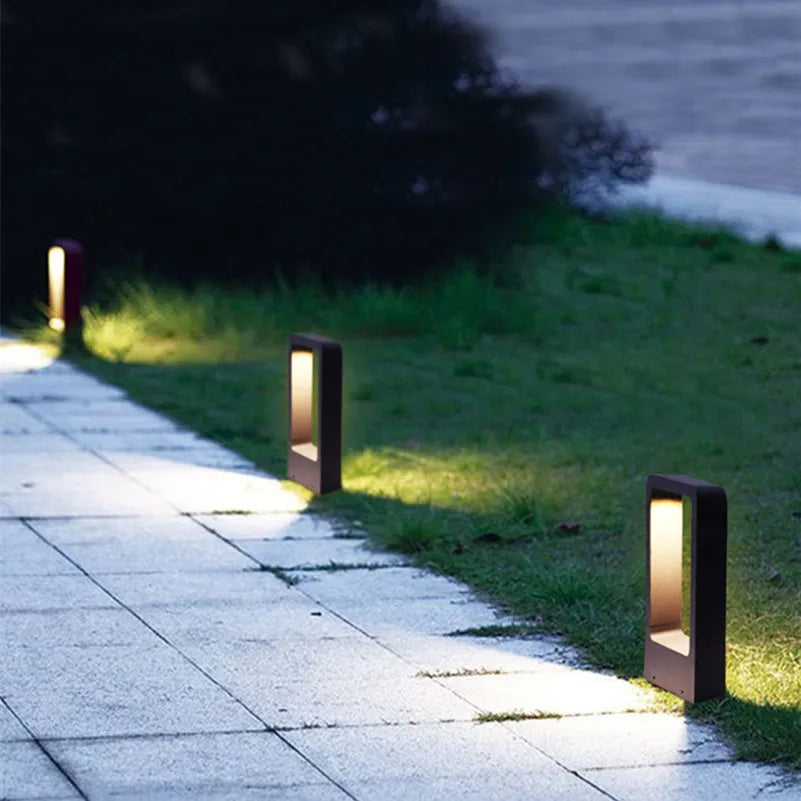 GroundRay – Wetterfeste LED Gartenleuchte Außen aus Aluminium für Wege