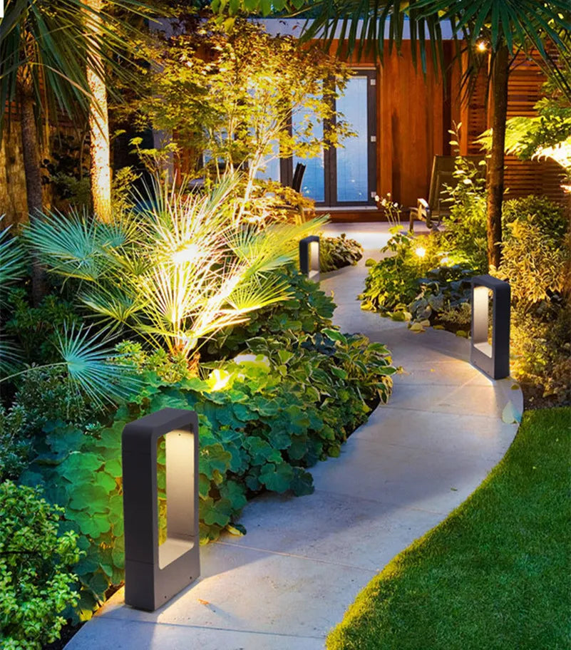 AlumiLux – Moderne Außenwandleuchte aus Aluminium für Garten & Terrasse