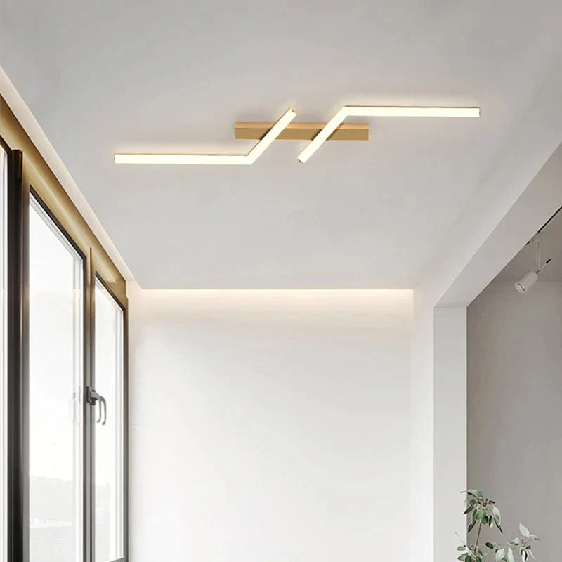 Moderne LED Deckenleuchte für Wohnzimmer – Energieeffiziente Deckenlampe mit minimalistischem Design