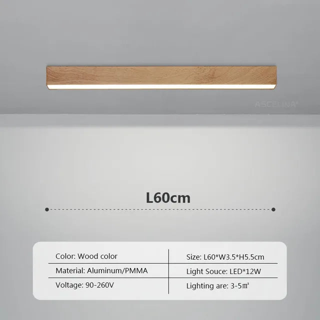 LED Deckenleuchte HarmonyBeam – Energieeffiziente Deckenlampe für Wohnzimmer, 60-120cm