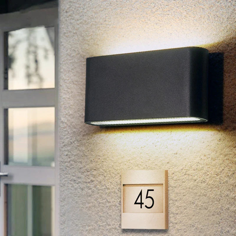 LumiWall – Wasserdichte LED Wandleuchte Außen Modern & Energiesparend