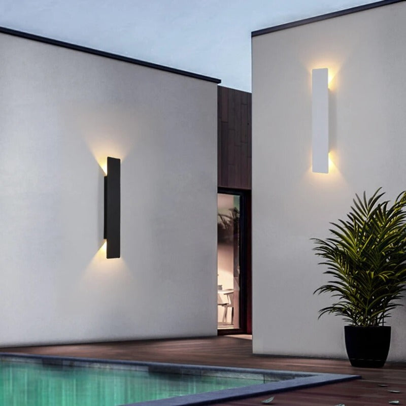 BrightBloc – Wetterfeste LED Wandleuchte Außen Modern & Langlebig